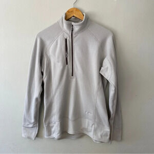 Patagonia R1 Half Zip Pullover Size Womens Large in Grey